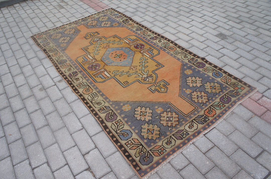 Turkish Oushak Rug 5'6" x 8'2" Hand-Knotted | No. WR78491