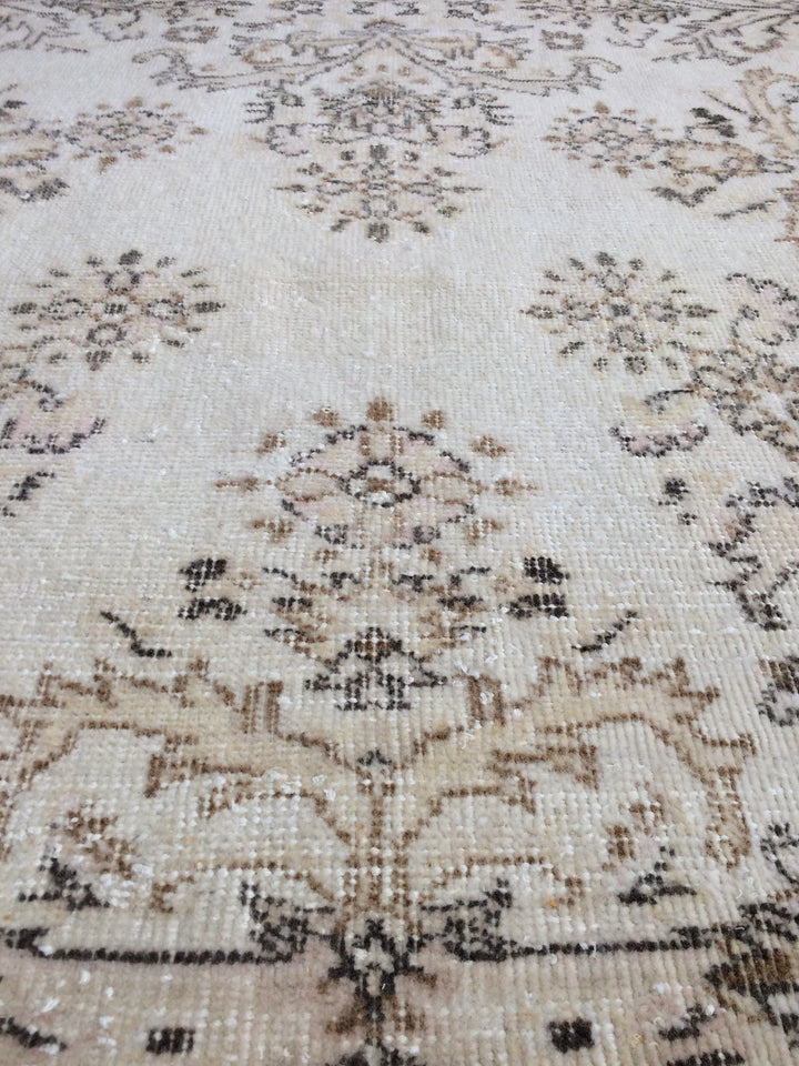 Rust Turkish Runner Rug 4' x 7' Hand-Knotted | No. WR80187