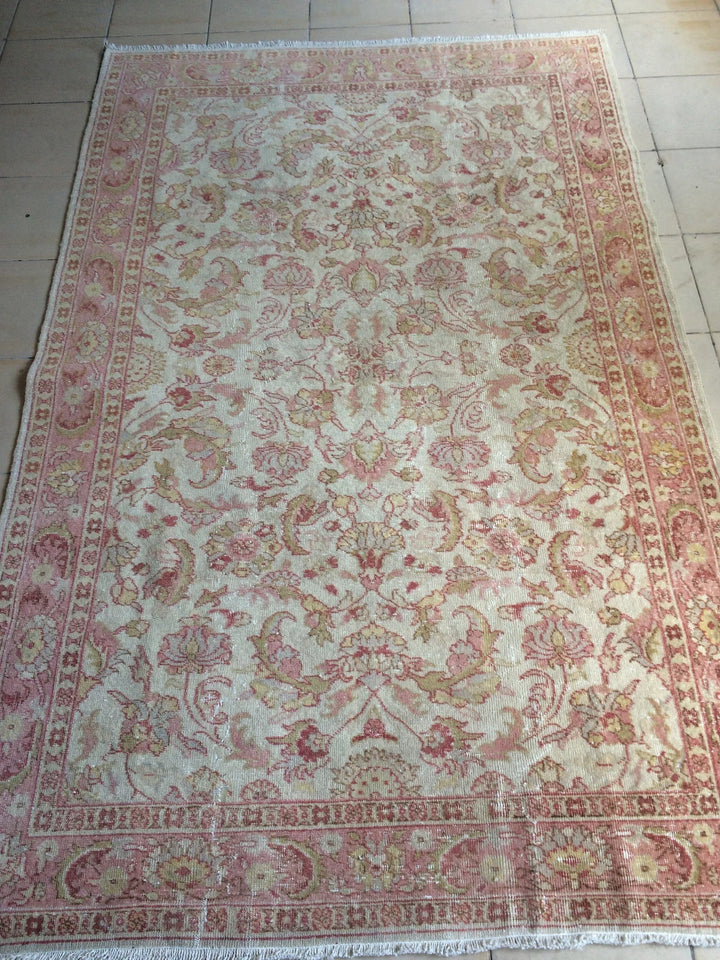 Turkish Runner Rug 5' 4" x 8' 4" Hand-Knotted | No. WR81122