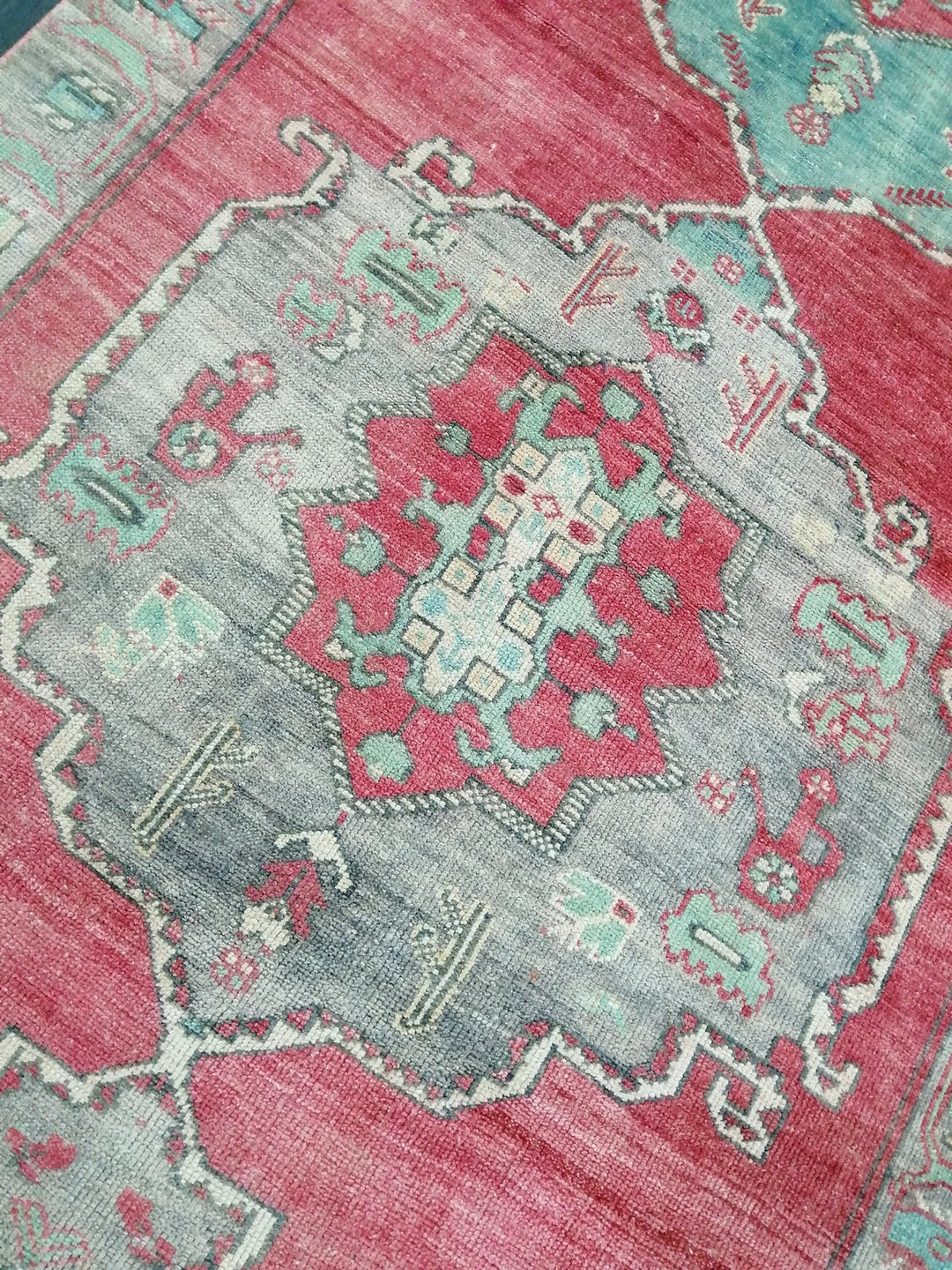 Tan Turkish Runner Rug 4' 11" x 12' 6" Hand-Knotted | No. WR81211
