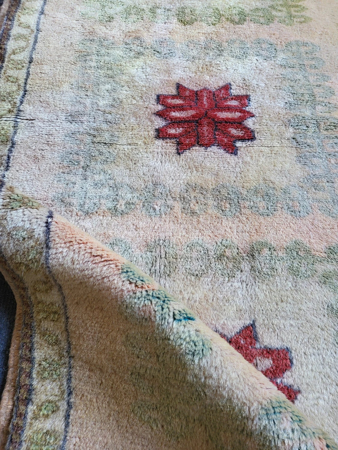 Rust Turkish Runner Rug 2' 3" x 4' 2" Hand-Knotted | No. WR81670