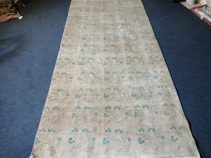 Turkish Runner Rug 4' x 8' 1" Hand-Knotted | No. WR82075