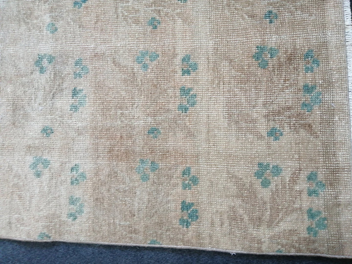Turkish Runner Rug 4' x 8' 1" Hand-Knotted | No. WR82075