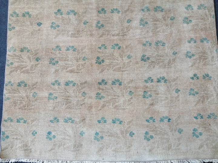 Turkish Runner Rug 4' x 8' 1" Hand-Knotted | No. WR82075