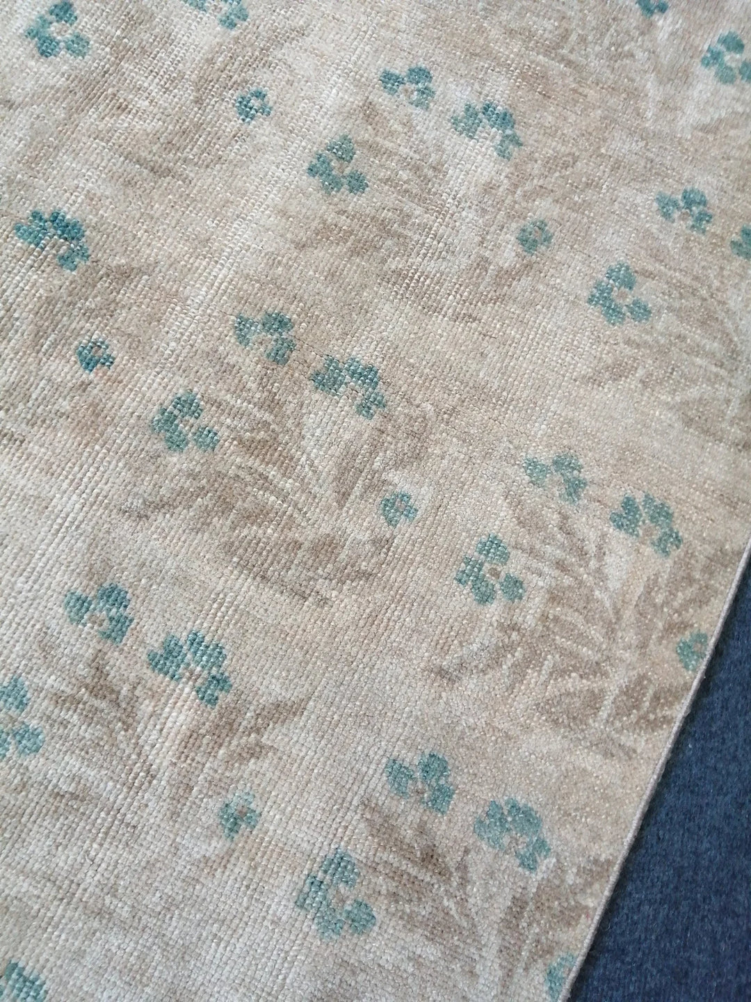 Turkish Runner Rug 4' x 8' 1" Hand-Knotted | No. WR82075