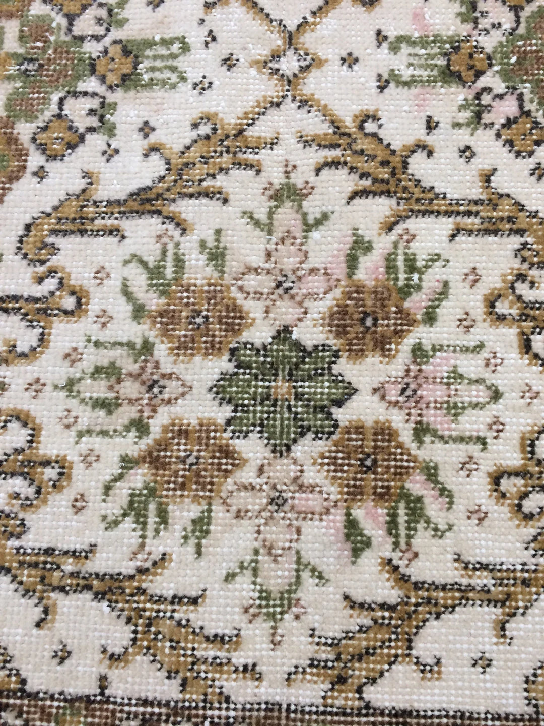Rust Turkish Runner Rug 4' x 7' Hand-Knotted | No. WR82150