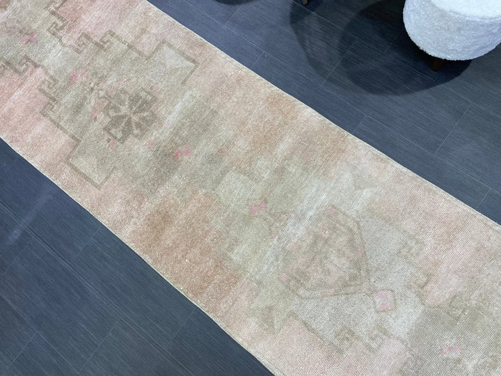 Turkish Runner Rug 2' 10" x 12' 8" Hand-Knotted | No. WR82339