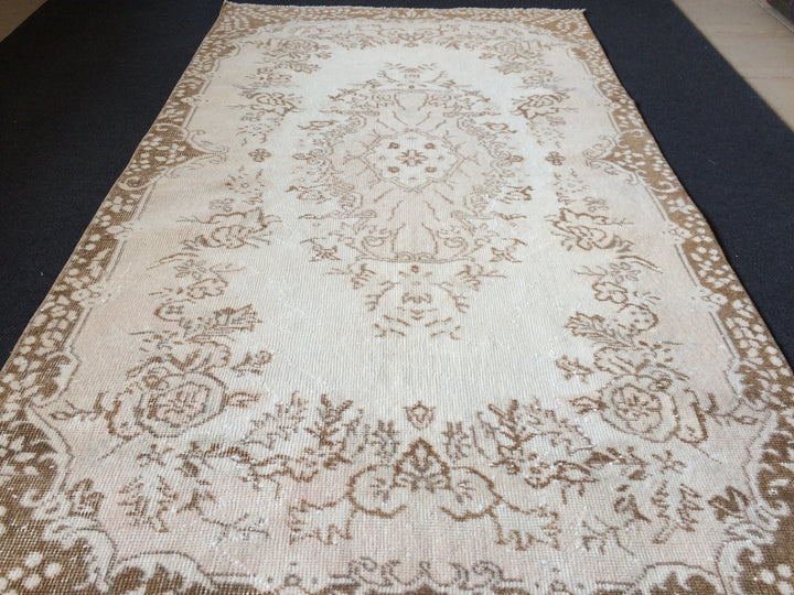 Rust Turkish Runner Rug 3' x 7' Hand-Knotted | No. WR82839