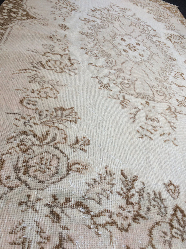 Rust Turkish Runner Rug 3' x 7' Hand-Knotted | No. WR82839