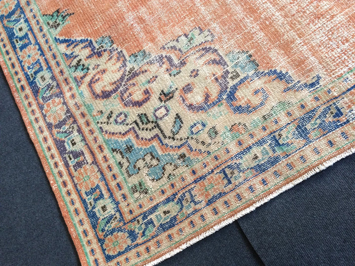 Turkish Oushak Rug 5'3" x 7'10" Hand-Knotted | No. WR83752