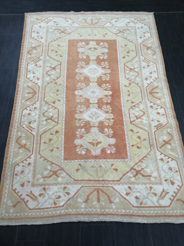 Turkish Runner Rug 5' 1" x 7' 9" Hand-Knotted | No. WR85058