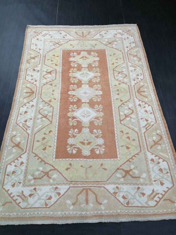 Turkish Runner Rug 5' 1" x 7' 9" Hand-Knotted | No. WR85058