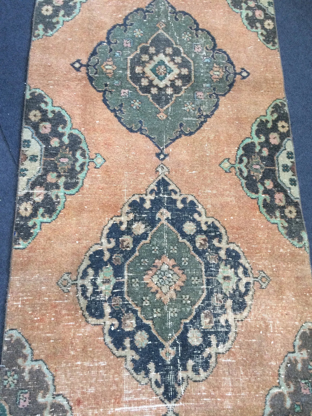 Turkish Runner Rug 3' x 13' 8" Hand-Knotted | No. WR85343