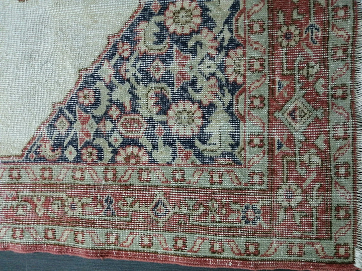 Rust Turkish Runner Rug 3' 10" x 6' 11" Hand-Knotted | No. WR86431