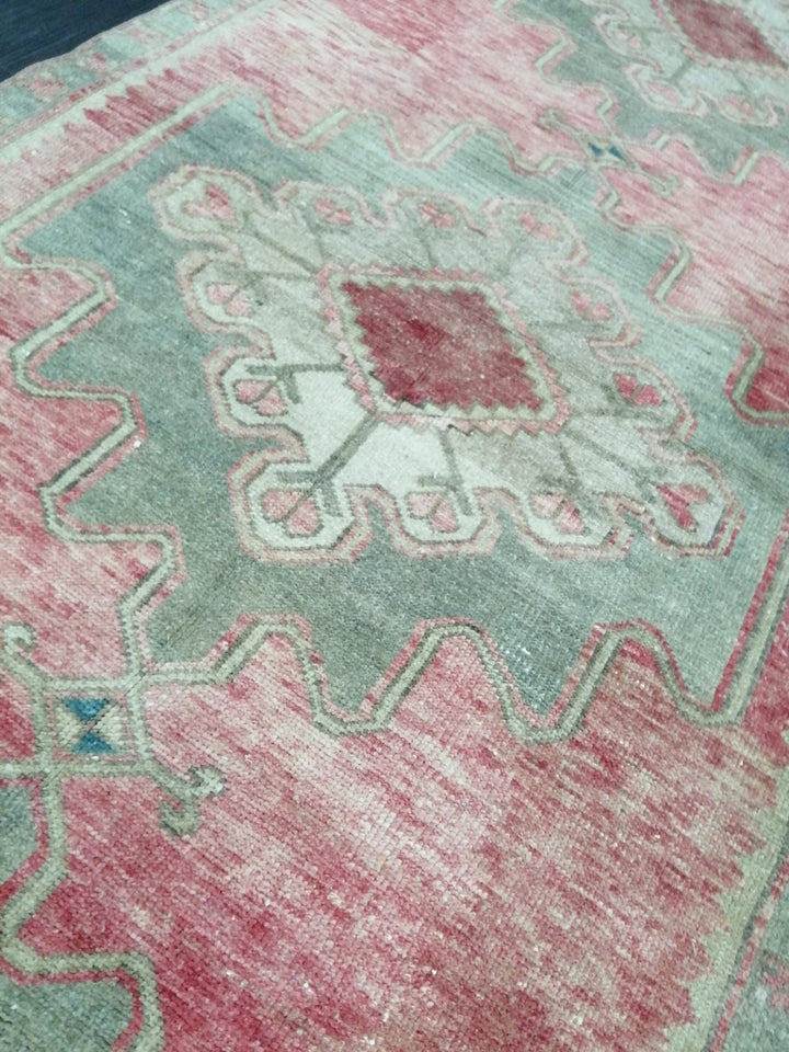 Turkish Runner Rug 3' 8" x 10' Hand-Knotted | No. WR86500