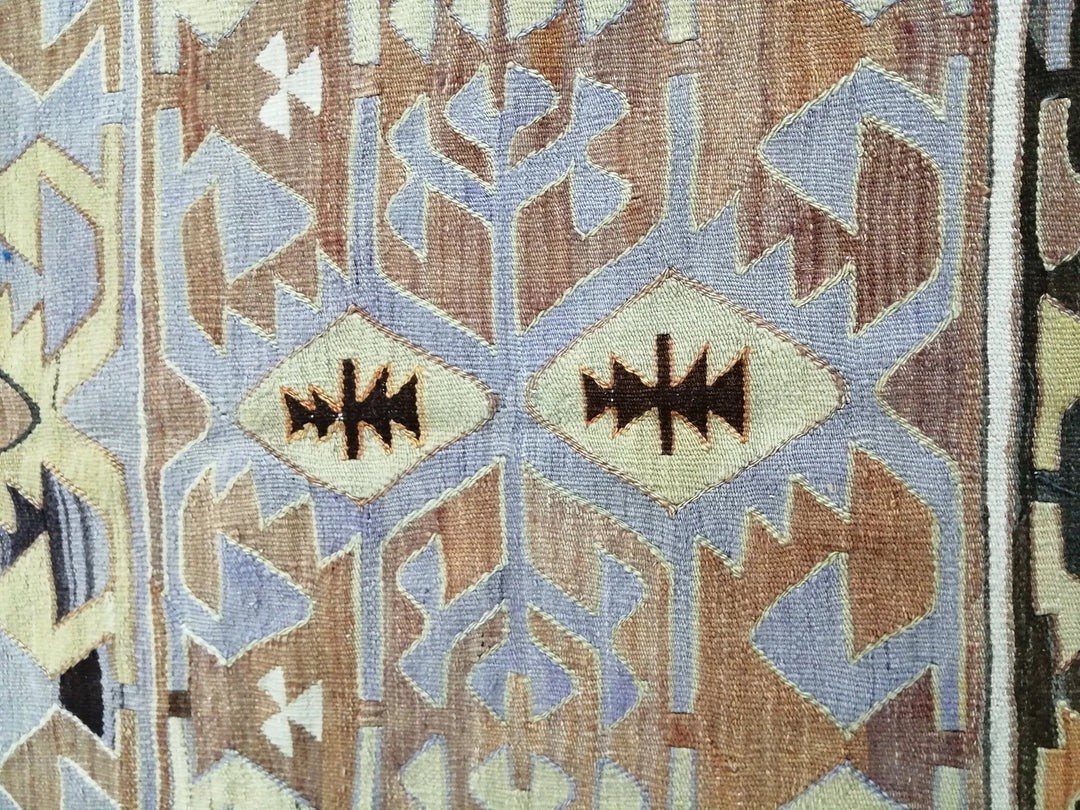 Rust Turkish Runner Rug 5' 9" x 9' 9" Hand-Knotted | No. WR90336
