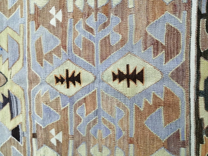 Rust Turkish Runner Rug 5' 9" x 9' 9" Hand-Knotted | No. WR90336