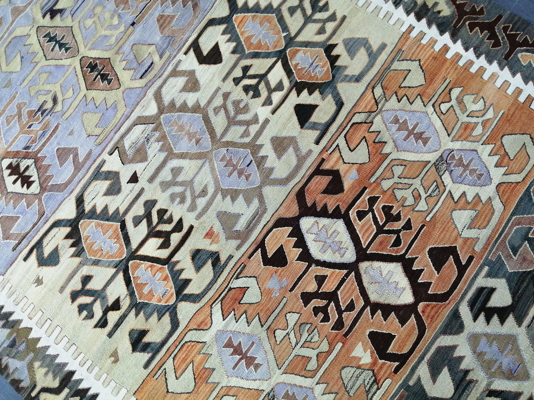 Rust Turkish Runner Rug 5' 9" x 9' 9" Hand-Knotted | No. WR90336