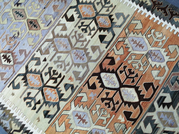 Rust Turkish Runner Rug 5' 9" x 9' 9" Hand-Knotted | No. WR90336
