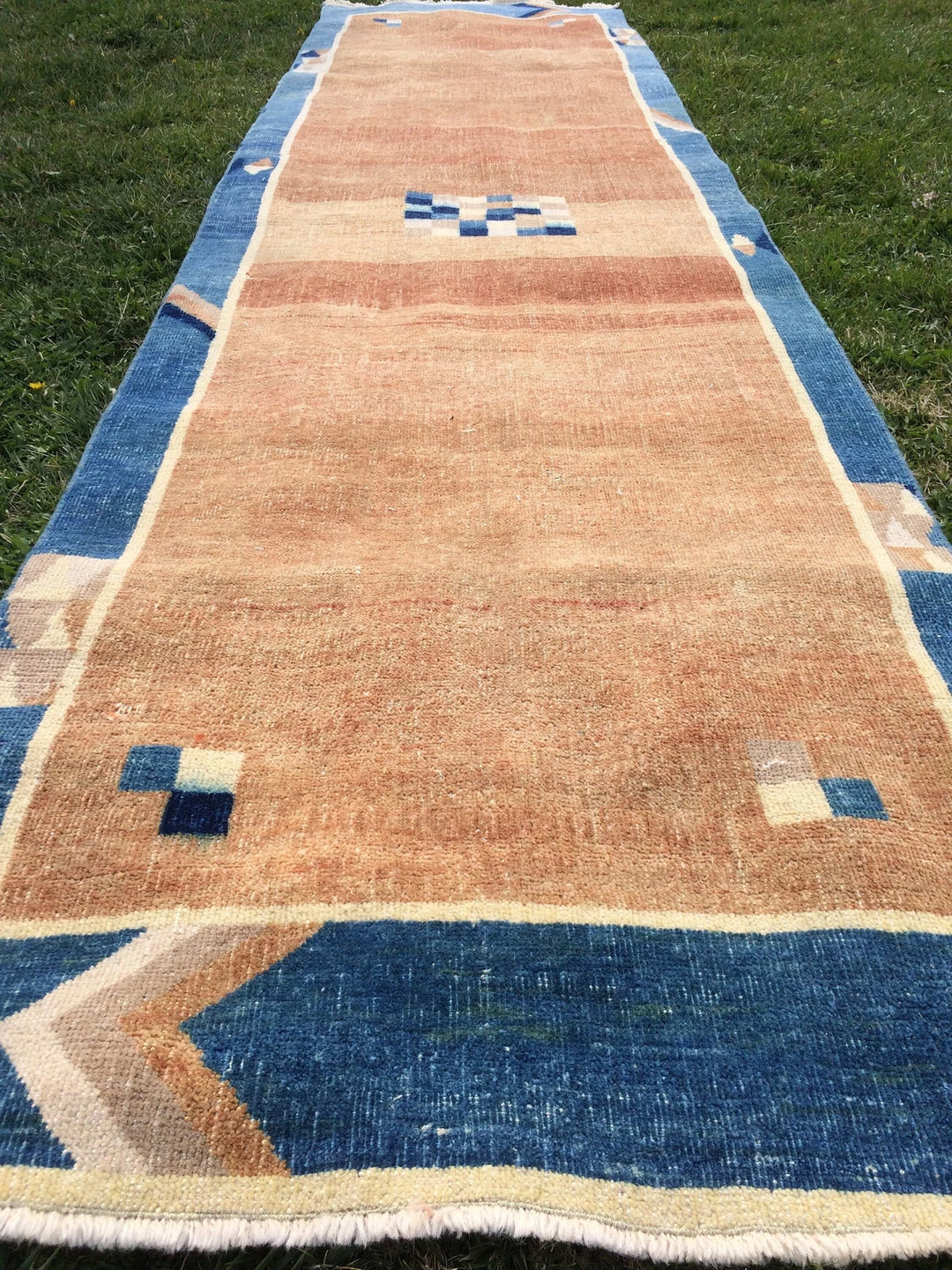Turkish Oushak Rug 2'7" x 9'10" Hand-Knotted | No. WR90690