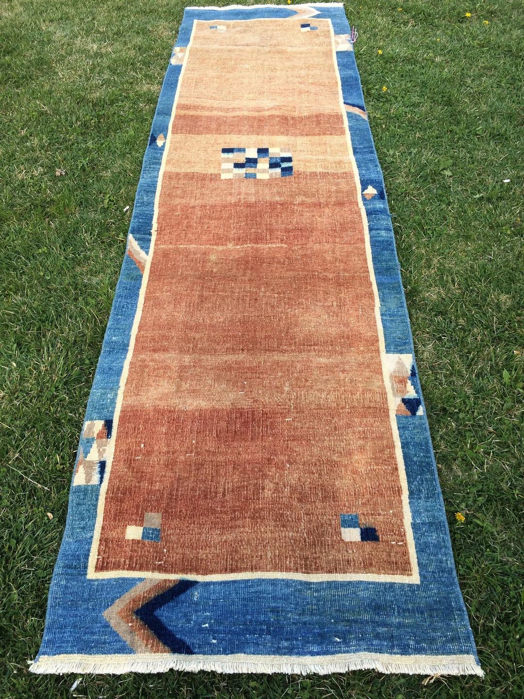 Turkish Oushak Rug 2'7" x 9'10" Hand-Knotted | No. WR90690