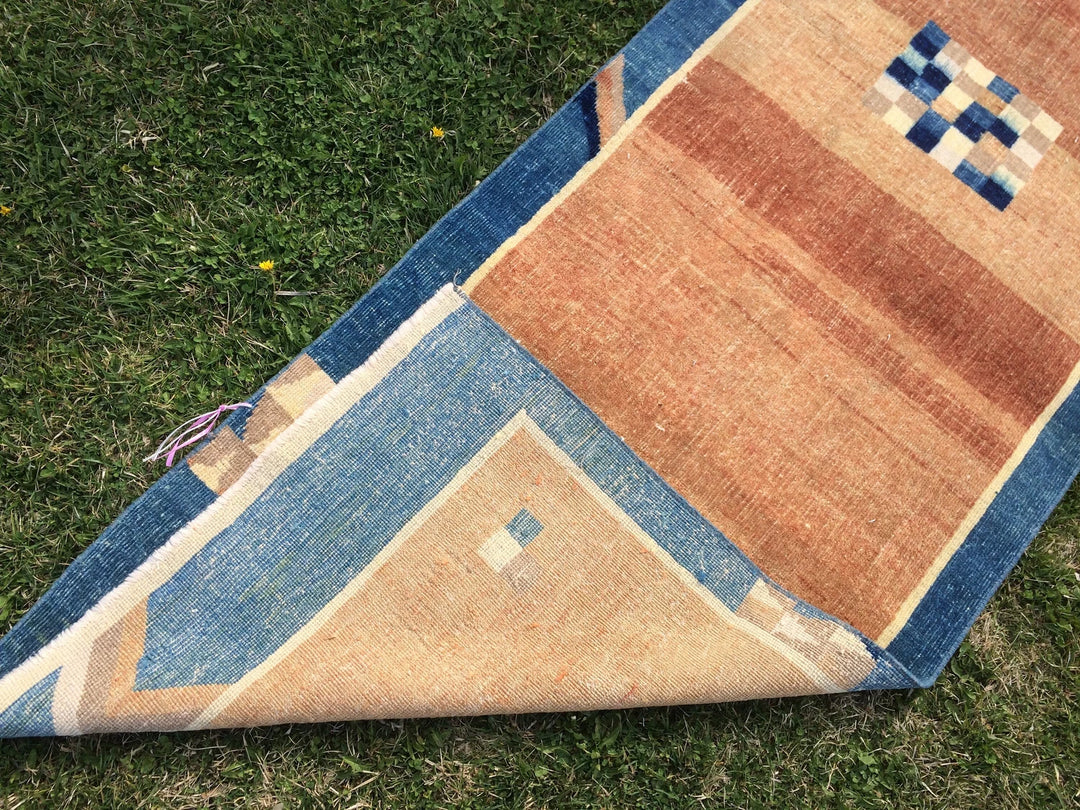 Turkish Oushak Rug 2'7" x 9'10" Hand-Knotted | No. WR90690