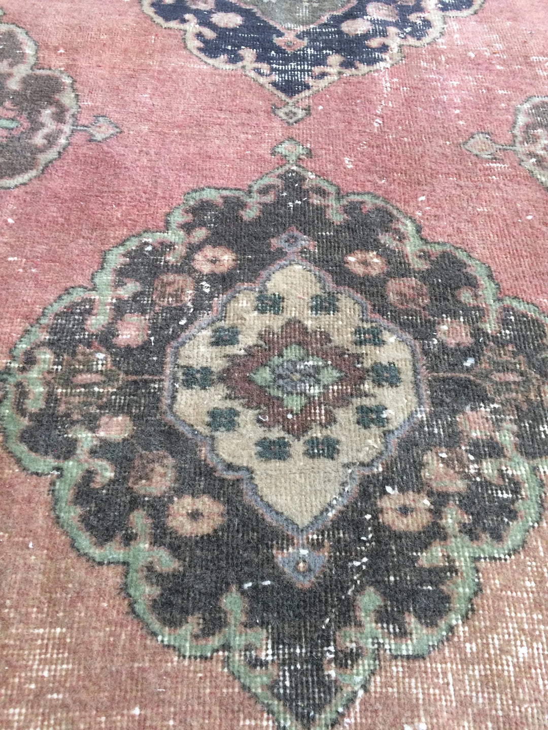 Turkish Runner Rug 3' 4" x 8' 7" Hand-Knotted | No. WR91098