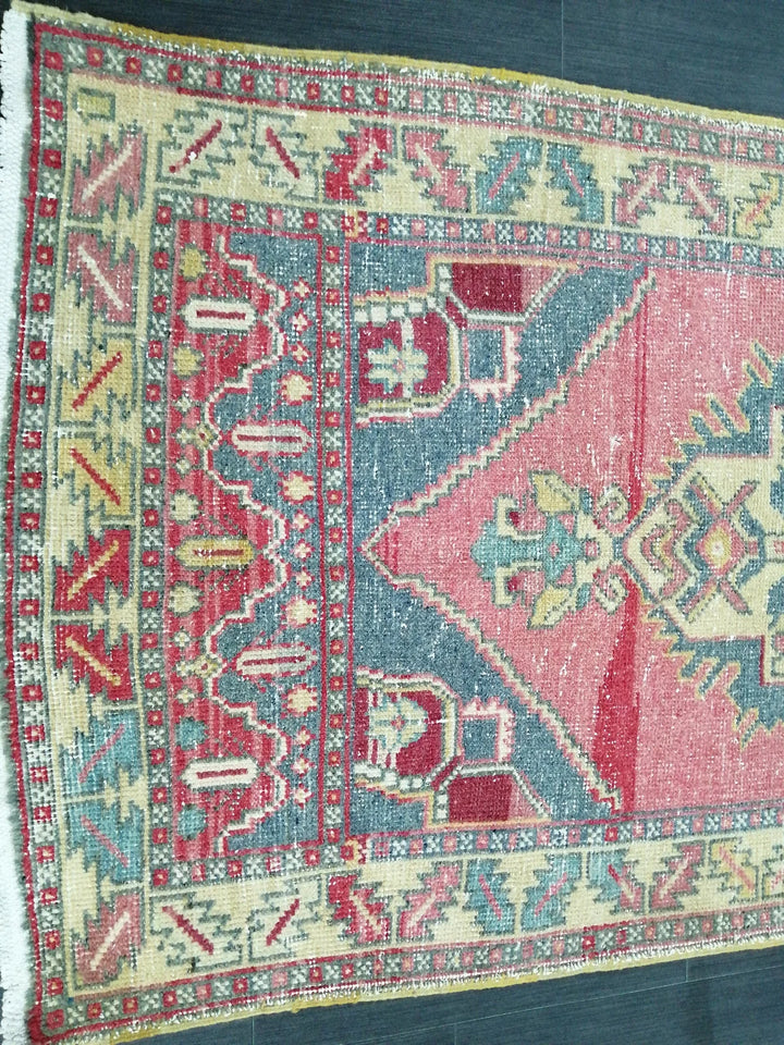 Rust Turkish Runner Rug 5' 1" x 7' 9" Hand-Knotted | No. WR91245