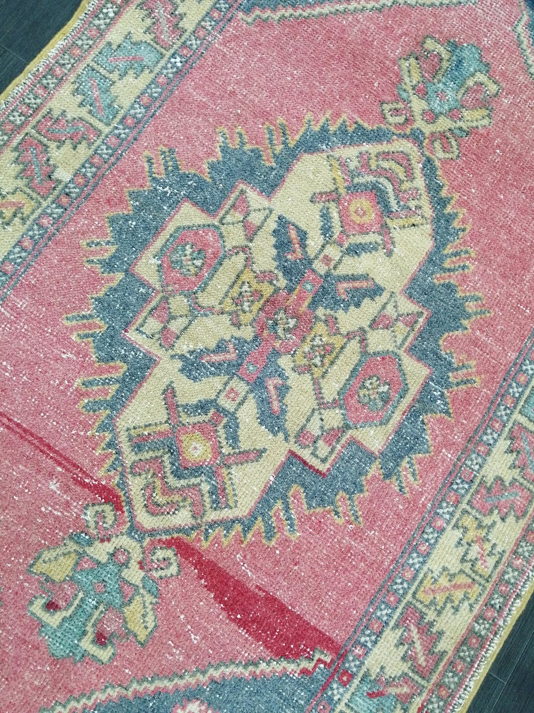 Rust Turkish Runner Rug 5' 1" x 7' 9" Hand-Knotted | No. WR91245