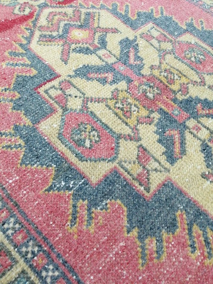 Rust Turkish Runner Rug 5' 1" x 7' 9" Hand-Knotted | No. WR91245