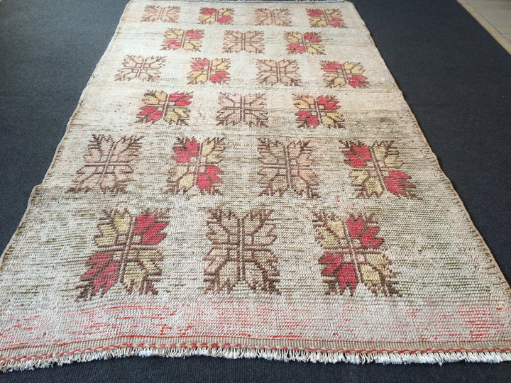 Turkish Oushak Rug 2'7" x 9'11" Hand-Knotted | No. WR91822