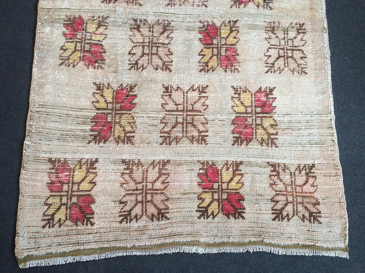 Turkish Oushak Rug 2'7" x 9'11" Hand-Knotted | No. WR91822