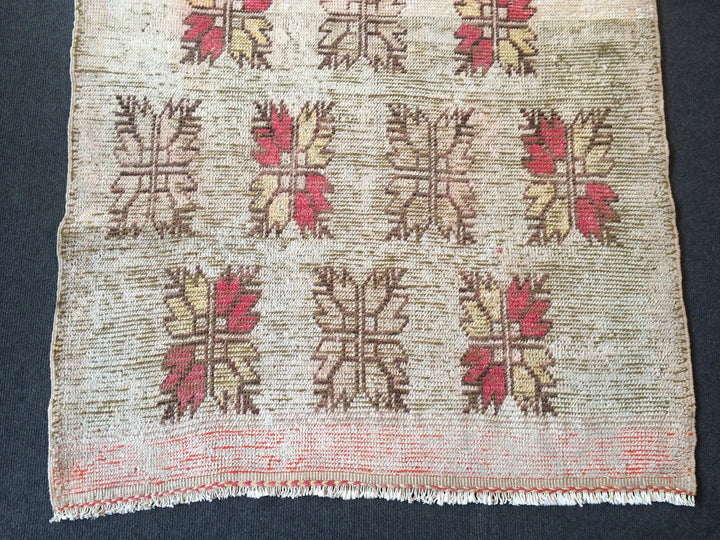 Turkish Oushak Rug 2'7" x 9'11" Hand-Knotted | No. WR91822