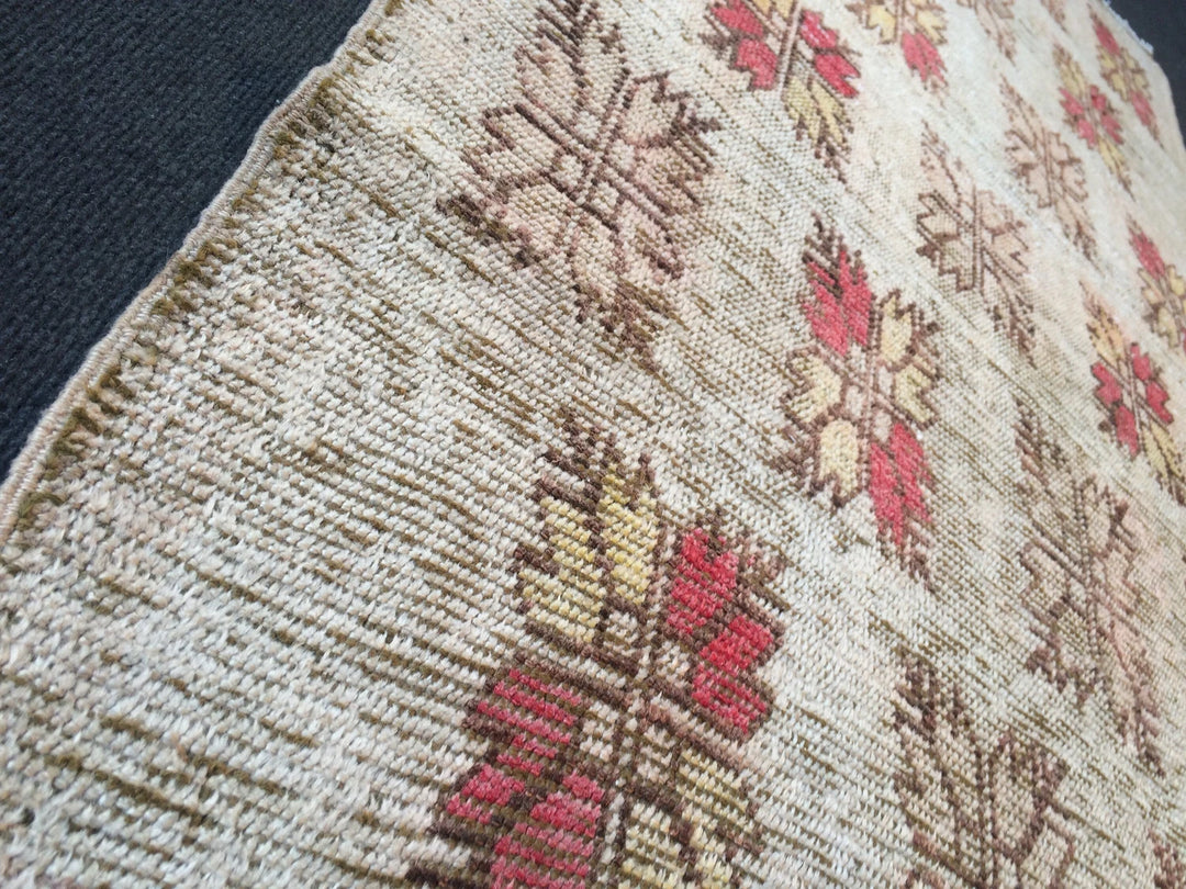 Turkish Oushak Rug 2'7" x 9'11" Hand-Knotted | No. WR91822