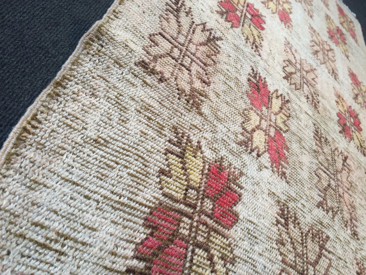 Turkish Oushak Rug 2'7" x 9'11" Hand-Knotted | No. WR91822