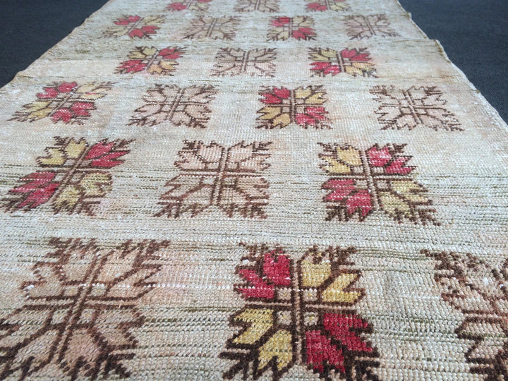 Turkish Oushak Rug 2'7" x 9'11" Hand-Knotted | No. WR91822