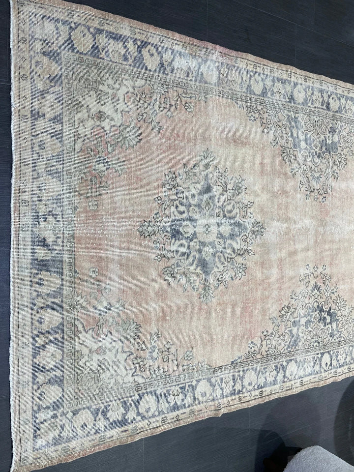 Tan Turkish Runner Rug 5' x 13' 1" Hand-Knotted | No. WR92442