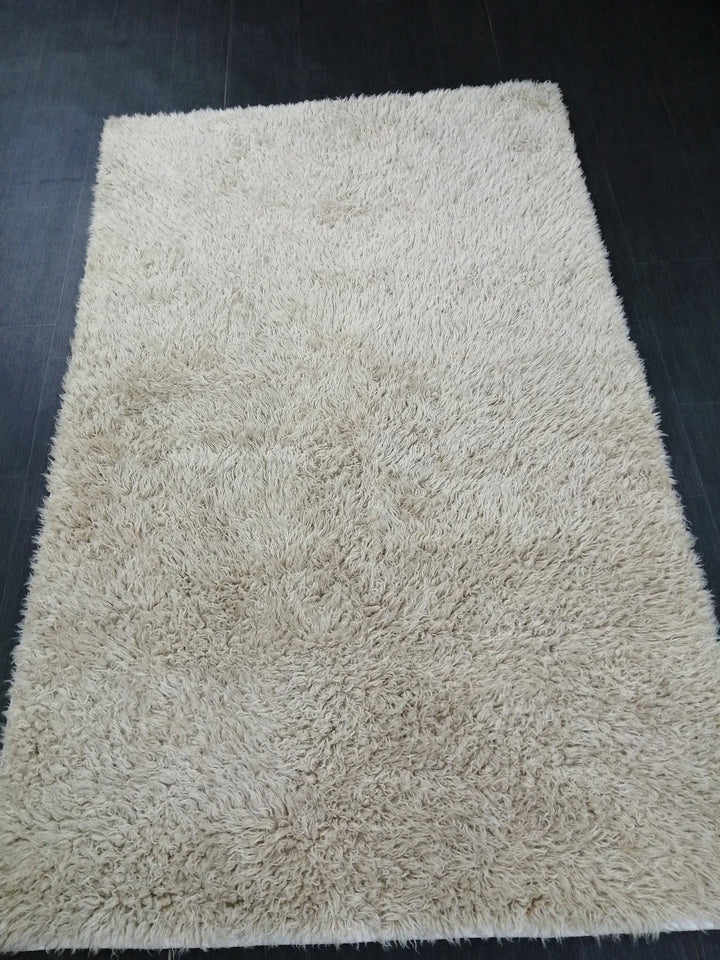 Tan Turkish Vintage Rug 5' x 7' 11" Hand-Knotted | No. WR92892