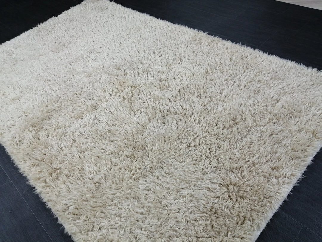 Tan Turkish Vintage Rug 5' x 7' 11" Hand-Knotted | No. WR92892
