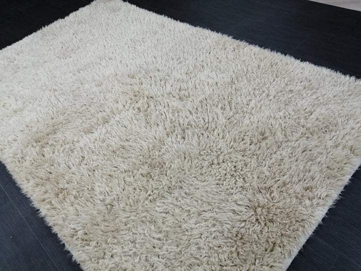 Tan Turkish Vintage Rug 5' x 7' 11" Hand-Knotted | No. WR92892