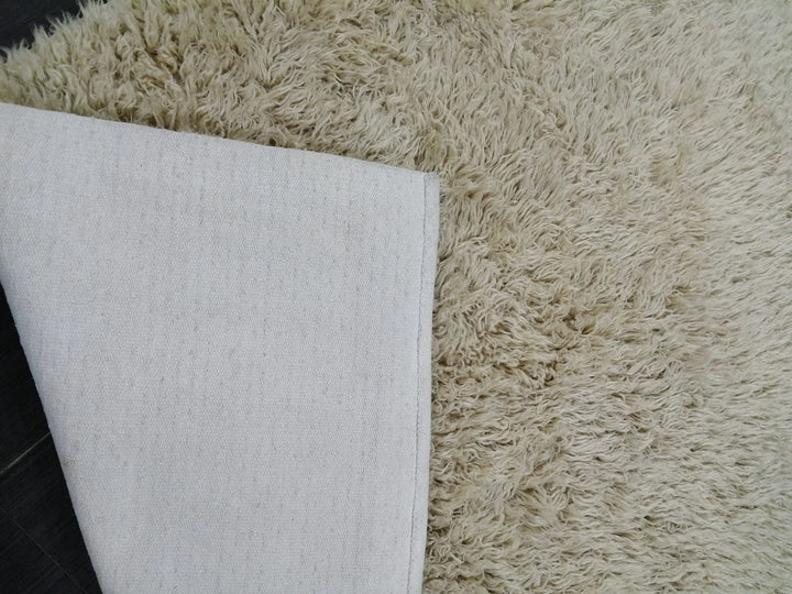 Tan Turkish Vintage Rug 5' x 7' 11" Hand-Knotted | No. WR92892