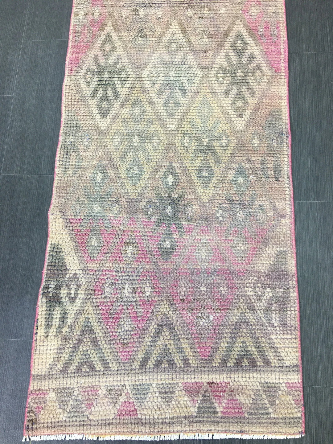Turkish Runner Rug 2' 4" x 8' 6" Hand-Knotted | No. WR93550
