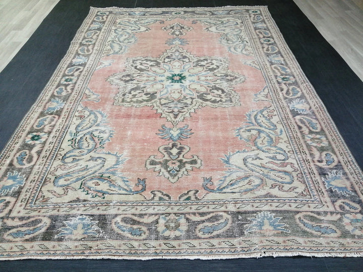 Rust Runner Rug 6' 9" x 9' 9" - No. WR94126