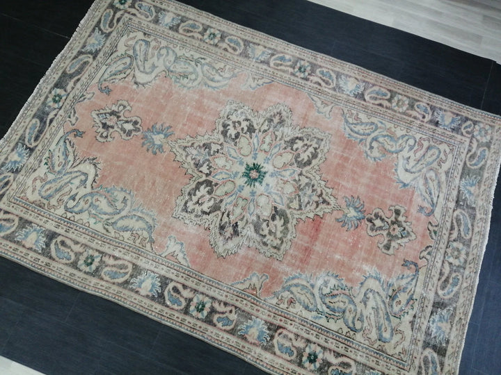 Rust Runner Rug 6' 9" x 9' 9" - No. WR94126