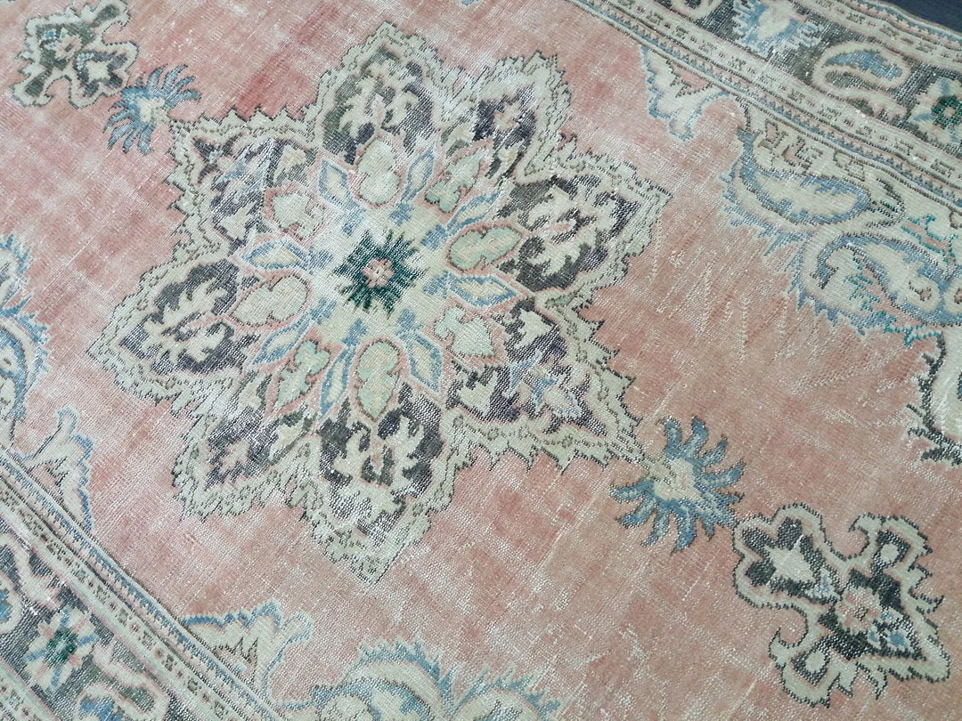 Rust Runner Rug 6' 9" x 9' 9" - No. WR94126