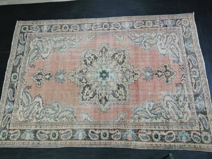 Rust Runner Rug 6' 9" x 9' 9" - No. WR94126
