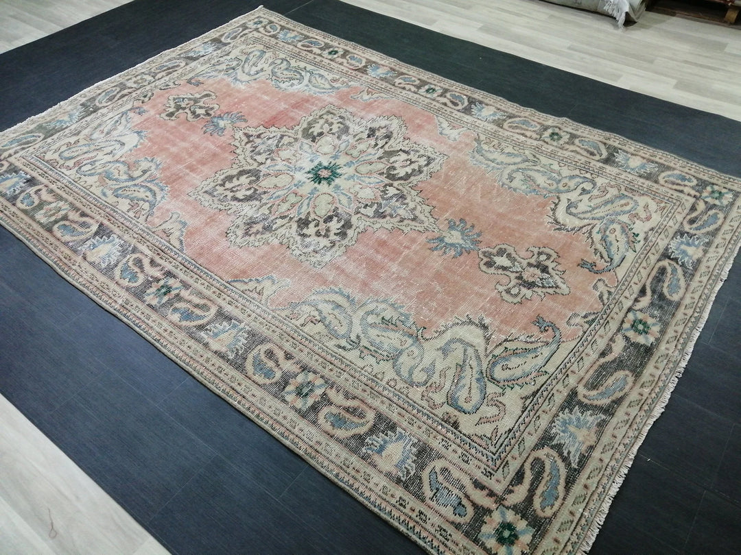 Rust Runner Rug 6' 9" x 9' 9" - No. WR94126