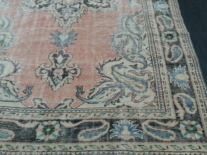 Rust Runner Rug 6' 9" x 9' 9" - No. WR94126