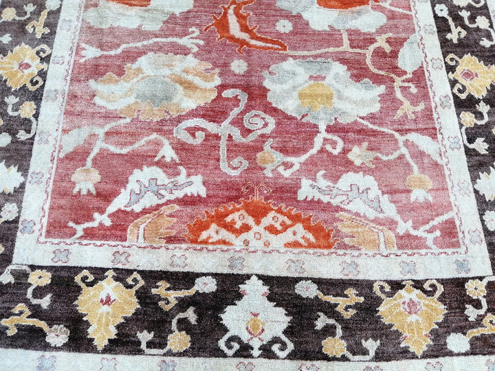 Turkish Oushak Rug 9' x 11' 8" Hand-Knotted | No. WR94433