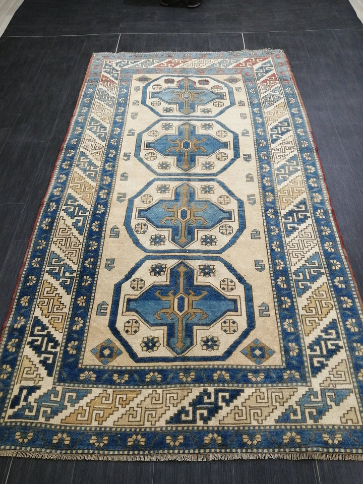 Turkish Runner Rug 4' 8" x 8' 9" Hand-Knotted | No. WR94641